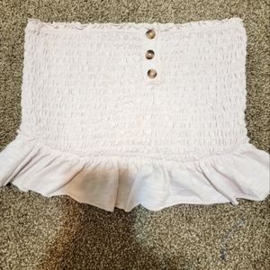 Light pink tube top